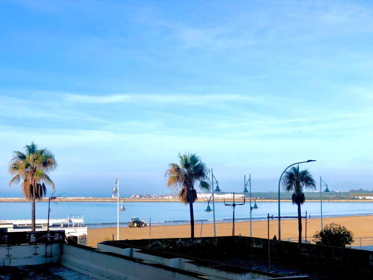 Primera Linea Playa Valdelagrana Vistas Al Mar El Puerto de Santa Maria Exterior photo